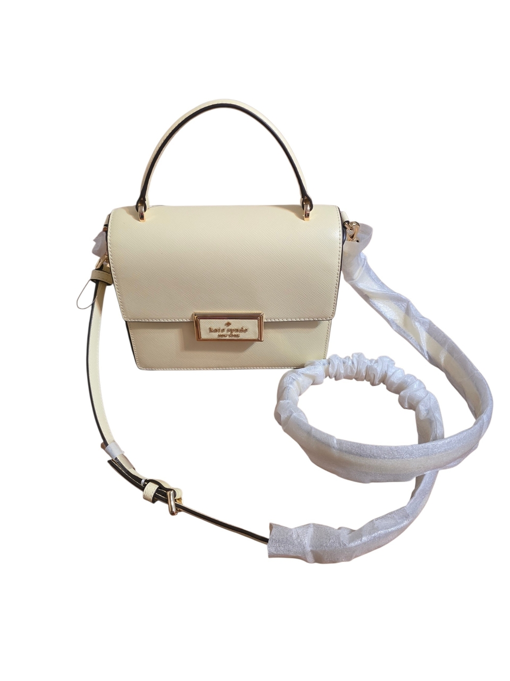 Kate Spade Yellow Top-Handle Crossbody Bag